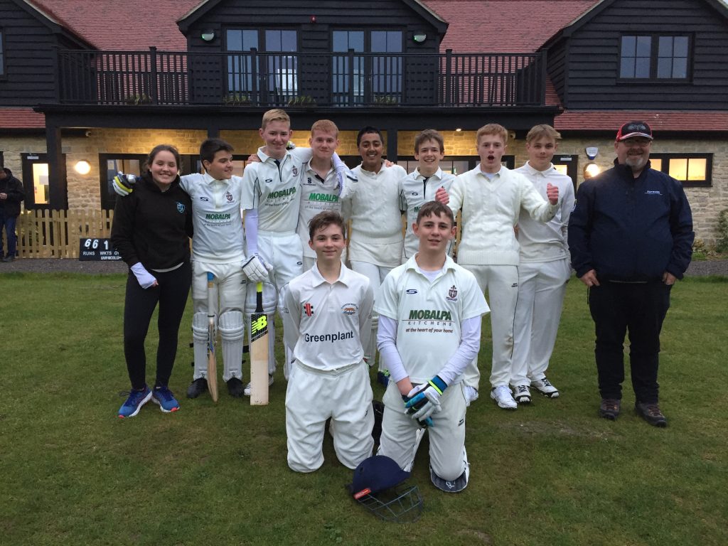 Under 15s make history at new clubhouse! - Thame Town Cricket Club
