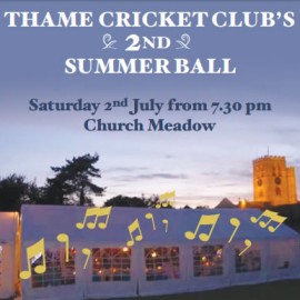 Thame Cricket – 2nd Summer Ball