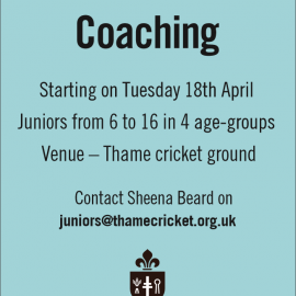 Junior Summer Cricket Coaching
