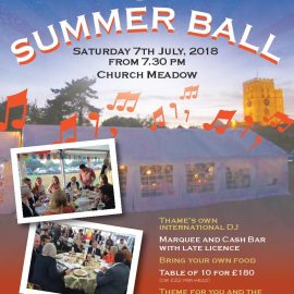Summer Ball 2018 – get involved now!