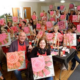 HOWZ-ART! Join our fundraising Brush Party!