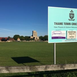 Cricket matches are back in Thame this weekend
