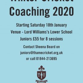 Junior Winter Nets 2020