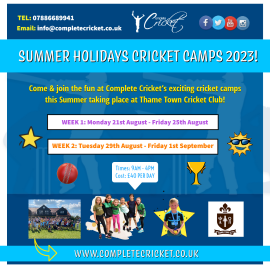 Summer Holiday Courses – BOOK NOW!